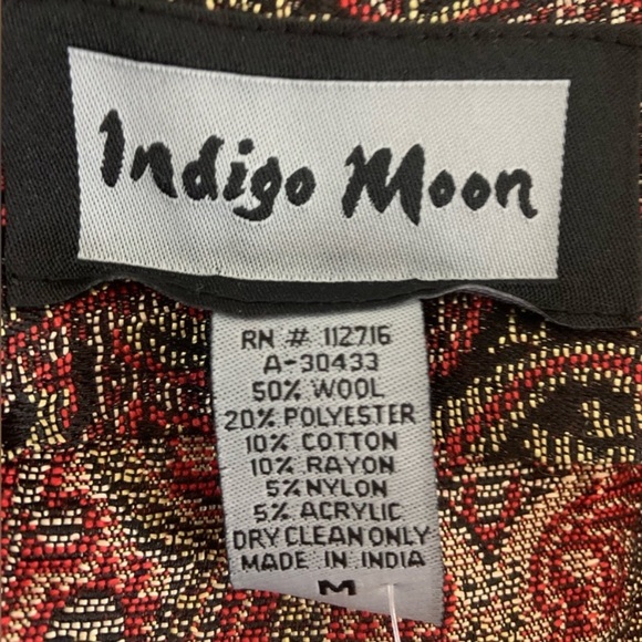 Indigo Moon Wool Blend Pencil Skirt - Picture 7 of 8